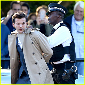 Louis Tomlinson Gets Arrested for Music Video Shoot!