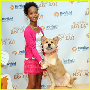 Quvenzhane Wallis Reads 'My Very, Very Busy Day' At Children's Museum of Manhattan