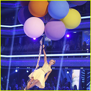 Sadie Robertson Flies Away on Balloons During Viennese Waltz on 'DWTS' - See the Pics!