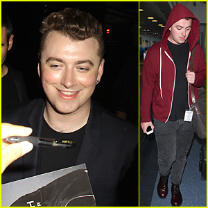 Sam Smith Looks So Happy After Sold Out Los Angeles Concert