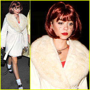 Sarah Hyland Was Little Orphan Annie For Kate Hudson's Halloween Party