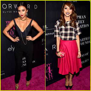 Shay Mitchell & Brenda Song are Pretty Ladies at the Pink Party