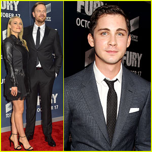 Logan Lerman & Leven Rambin Have a 'Percy Jackson' Reunion in DC!