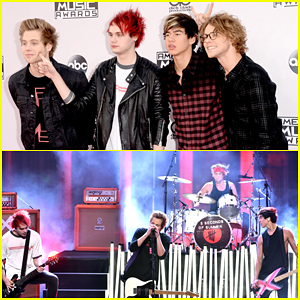 5 Seconds of Summer Wins Best New Artist of the Year & Performs 'What I Like About You' at American Music Awards 2014 - Watch Here!