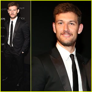 Alex Pettyfer Brings the Handsome Factor to LACMA Art + Film Gala!