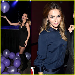 AnnaLynne McCord Has a Blast with Balloons at Just Jared's Homecoming Dance!