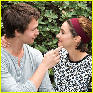 Ansel Elgort & Shailene Woodley Recreated 'The Fault In Our Stars' Bench Scene & It's Absolutely Adorable