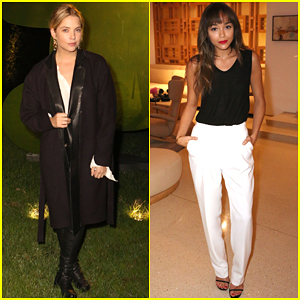 Ashley Benson Looks Great After Being Sick All Week at an Event with Ashley Madekwe