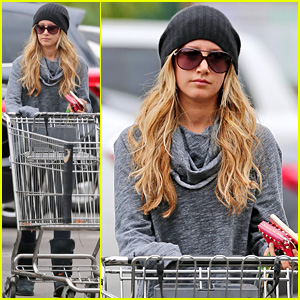 Ashley Tisdale Hits Up Whole Foods After Hanging Out with Selena Gomez