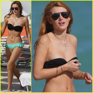 Bella Thorne Isn't Ready for Winter, Rocks a Cute Bikini in Miami!