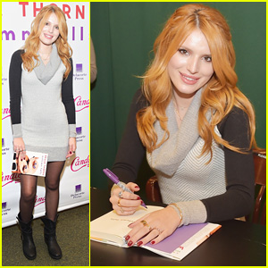 Bella Thorne Brings Pup Kingston Along to Her 'Autumn Falls' Book Signing