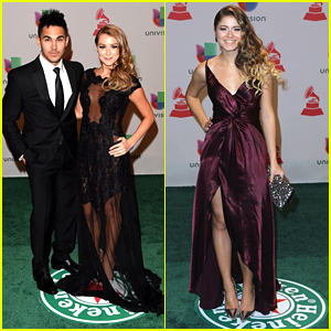 Carlos & Alexa PenaVega Stun At Latin Grammy Awards 2014 With Sofia Reyes