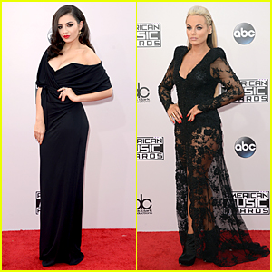 Charli XCX & Katy Tiz Are Sexy Ladies in Black at American Music Awards 2014