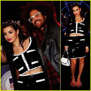 Charli XCX Poses with Redfoo at MTV EMAs 2014 After Taking the Same Plane!