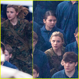Chloe Moretz & Nick Robinson Get to Work on 'The 5th Wave'