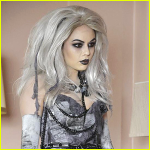 Janel Parrish Is The Scariest & Coolest Ghost of Christmas Past We've Ever Seen
