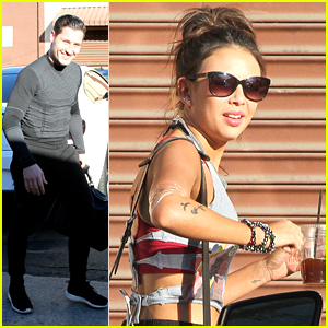 Janel Parrish & Val Chmerkovskiy Need Your Help With Their Quickstep!