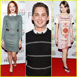 Jena Malone & Logan Lerman Lead The Young Hollywood Panel During AFI Fest