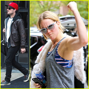 Jennifer Lawrence Whips Out Her Muscles After Gym Stop in NYC