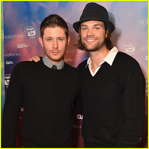 Jensen Ackles & Jared Padalecki Celebrate 'Supernatural's 200th Episode at CW's Fan Party!