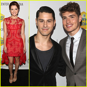 Katie Stevens & Gregg Sulkin Leave Their 'Faking It' Love Triangle At Home For Paleyfest
