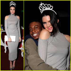 Kendall Jenner Wears Her JJ Homecoming Crown Like a True Queen!
