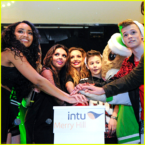 Little Mix Switches On The Christmas Lights in Birmingham