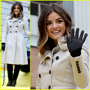Lucy Hale Goes Country for Thanksgiving Parade! (Video)