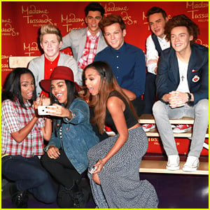 McClain Meet One Direction In Hollywood -- Their Wax Figures, Actually...