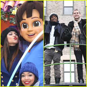 MKTO & Becky G Hang With Nickelodeon at Macy's Thanksgiving Day Parade 2014