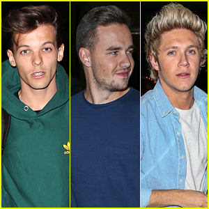 One Direction's Liam Payne, Louis Tomlinson, & Niall Horan Leave Town After the AMAs