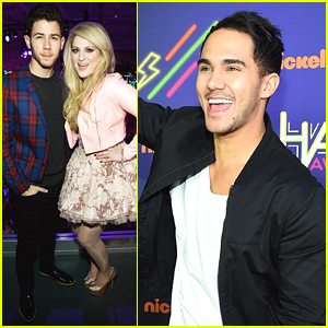Nick Jonas & Meghan Trainor Get Ready For Nickelodeon HALO Awards 2014