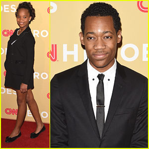 Tyler James Williams & Quvenzhane Wallis Honor Amazing Heroes With CNN
