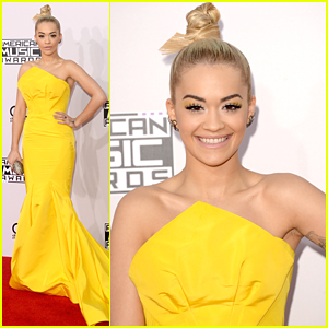 Rita Ora & Her Top Knot Turn Our Heads at the AMAs 2014