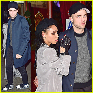 Robert Pattinson Supports Girlfriend FKA twigs at Her NYC Concert After Party!