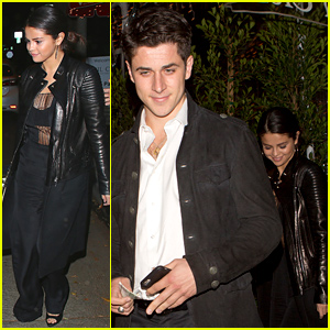 Selena Gomez & David Henrie Meet Up & Reunite for Dinner