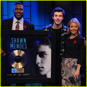Shawn Mendes Gets His First Gold Plaque for 'Life of the Party' - Watch Now!