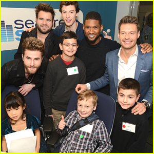 Shawn Mendes Joins The Swon Brothers For Seacrest Studio Opening in Boston