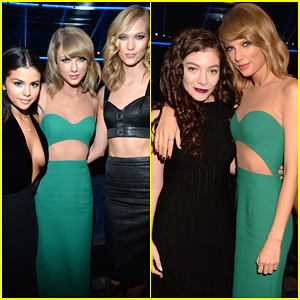 Taylor Swift, Selena Gomez & Lorde Are BFFs at American Music Awards 2014!