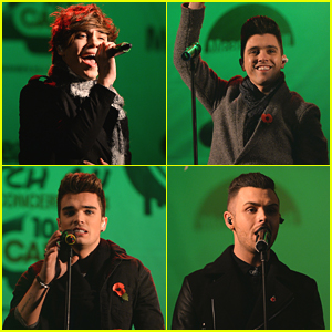 Union J Light Up Meadowhall Shopping Centre For Christmas