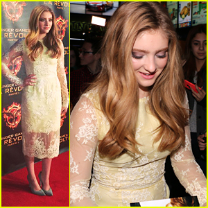 Willow Shields Brings 'Mockingjay' To Montreal - See All Her Pics From Her JJJ Takeover!