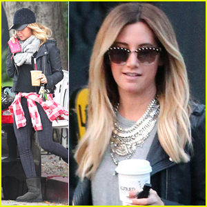 Ashley Tisdale Had To Uber Back To Her Car After Christmas Shopping