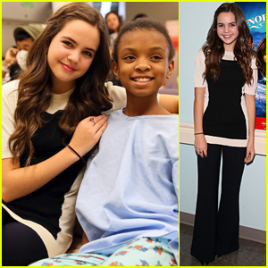Bailee Madison Brings Christmas Surprise to Hospital Patients!