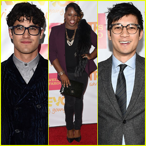 Darren Criss & More 'Glee' Stars Step Out for TrevorLIVE LA!