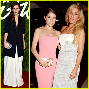 Emma Watson, Anna Kendrick, & Ellie Goulding Keep it Chic for British Fashion Awards 2014!