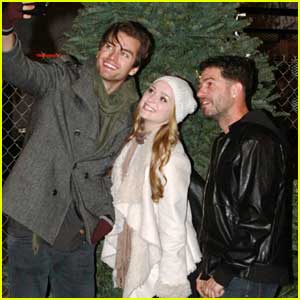 Greer Grammer Gets Help From Pierson Fode With Her Christmas Tree Shopping