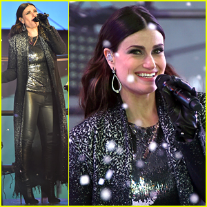 Frozen's Idina Menzel Belts Out 'Let It Go' for New Year's Eve 2015 - WATCH NOW!
