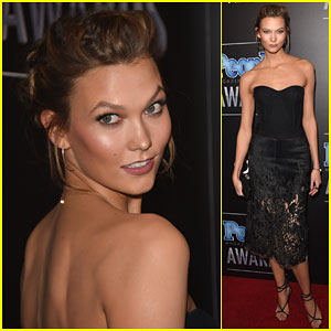Karlie Kloss Strikes a Pose at the People Magazine Awards 2014!