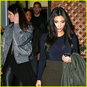 Kendall Jenner Grabs NYC Dinner with Kim Kardashian