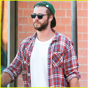 Liam Hemsworth Looks Laid Back with His Buddy